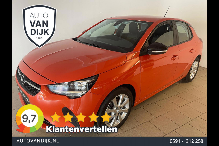 Opel Corsa 1.2 Edition AIRCO NAVI VIA APP APPLE CARPLAY VELGEN 5DRS LAGE KM STAND ZEER NETTE AUTO