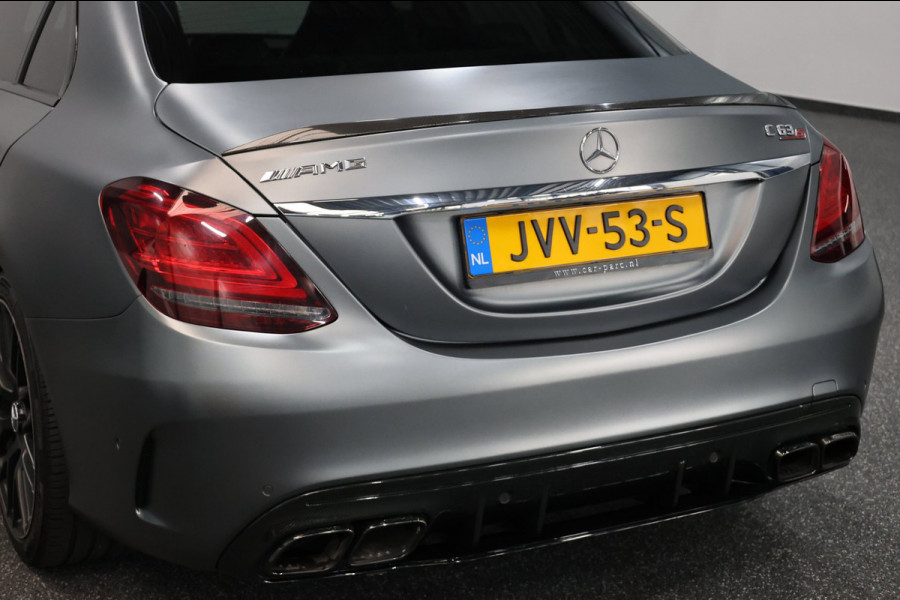 Mercedes-Benz C-Klasse AMG 63 S 510+PK MULTIBEAM/VIRTUAL/SFEER/PANO/SCHAAL+LEER+S.VERKOELING/19" LMV/360 CAM/ACC/12 MDN GARANTIE!