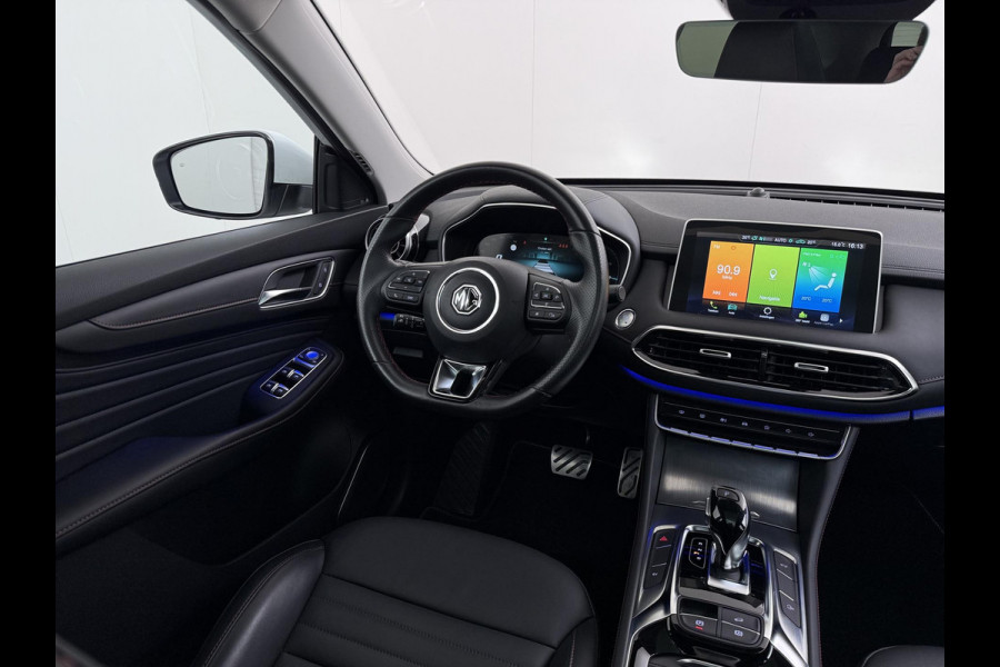 MG EHS 1.5 TGDI Luxury VAN: 24.900,- VOOR: 21.877,- UW WKVOORDEEL: 3.023,- | PHEV | MEGA COMPLEET! | COMPLETE HISTORIE AANWEZIG | FABRIEKS GARANTIE TM 03-2030| 52km WLTP ELECTR RIJBEREIK, TOTAAL RIJBEREIK TOT 1.000km!