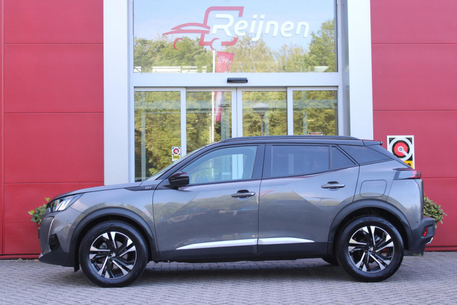 Peugeot 2008 1.2 130PK GT | NAVIGATIE 10" TOUCHSCREEN | APPLE CARPLAY/ANDROID AUTO | CRUISE CONTROL | ACHTERUITRIJ CAMERA | DODEHOEK BEWAKING | FULL LED KOPLAMPEN | 3-D INSTRUMENTENPANEEL | DAB+ RADIO | LICHTMETALEN VELGEN 17" |