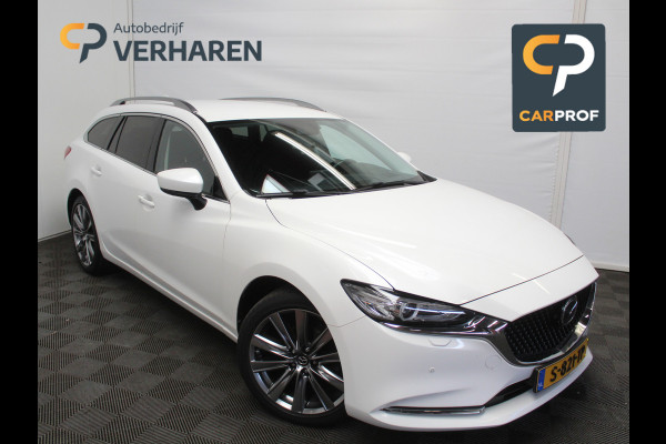 Mazda 6 Sportbreak 2.0 SkyActiv-G 165 Luxury CLIMATE | CARPLAY | LMV19 | AFNBTRHAAK | STOEL/STUURVERW | HEAD-UP | LED | ADAPCRUISE