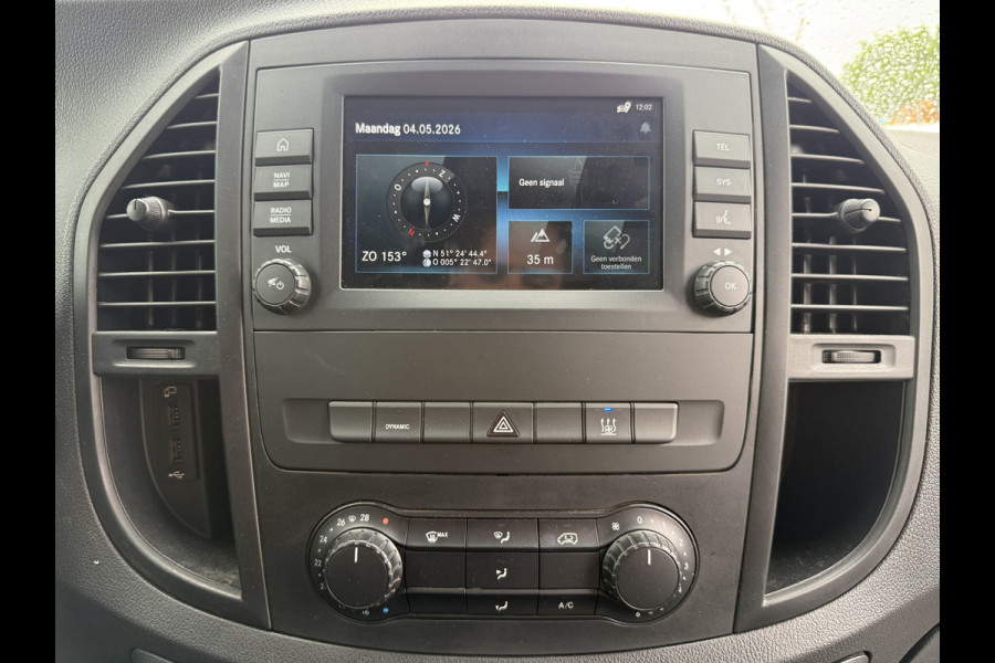 Mercedes-Benz eVito 112 eVito 66 kWh L2 286km WLTP 96,7% (SOH) Snelladen Laadkabel Carplay Climate control Cruise control Camera Parkeersensoren voor achter