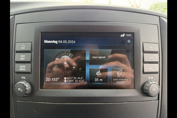 Mercedes-Benz eVito 112 eVito 66 kWh L2 286km WLTP 96,7% (SOH) Snelladen Laadkabel Carplay Climate control Cruise control Camera Parkeersensoren voor achter