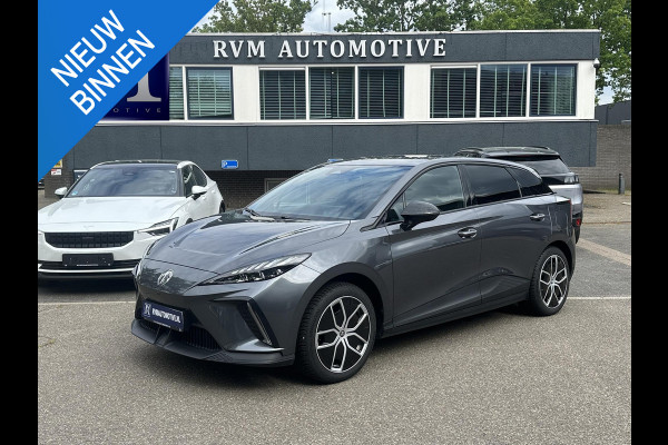 MG Mg4 electric Luxury 64 kWh FABRIEKS GARANTIE T/M 02-2031 | SOH 97% | STOEL + STUURVERWARMING | 360 CAMERA | ELEK. STOEL | KEYLESS | DODEHOEK | APPLECARPLAY | 13K KM! | RIJKLAAR |