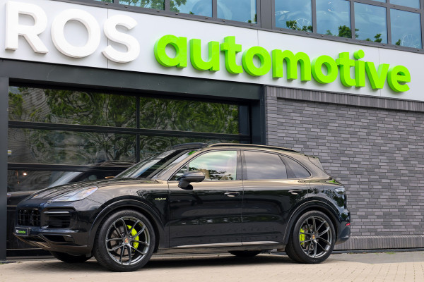 Porsche Cayenne 3.0 E-Hybrid Platinum Edition | PANO | 22 INCH | BOSE | 360 | MEMORY | LUCHTVERING | SPORT CRHONO | KEYLESS |