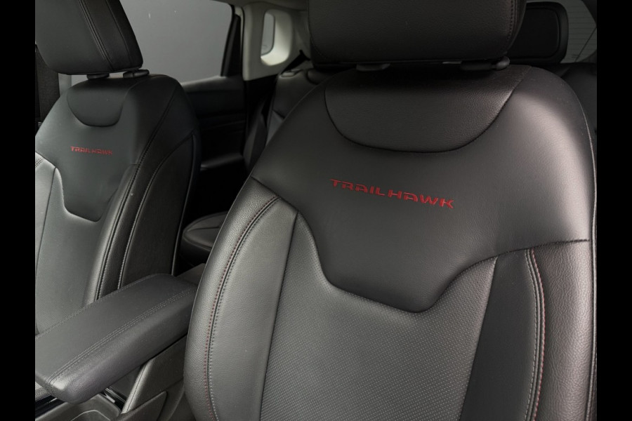 Jeep Compass 4xe 240 Plug-in Hybrid Trailhawk Vol Leer elec stoelen stoelventilatie ACC 360 Camera Alpine
