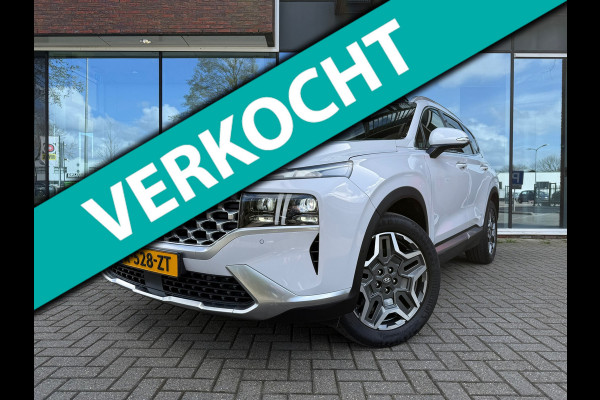 Hyundai Santa Fe 1.6 T-GDI HEV Premium Sky 7p. - Automaat - Leder - Navi - Org.NL