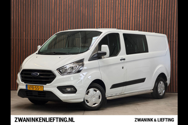 Ford Transit Custom 2.0 TDCI L2H1 Trend Dubbele Cabine CRUISE-AIRCO-CARPLAY-CAMERA-TREKHAAK