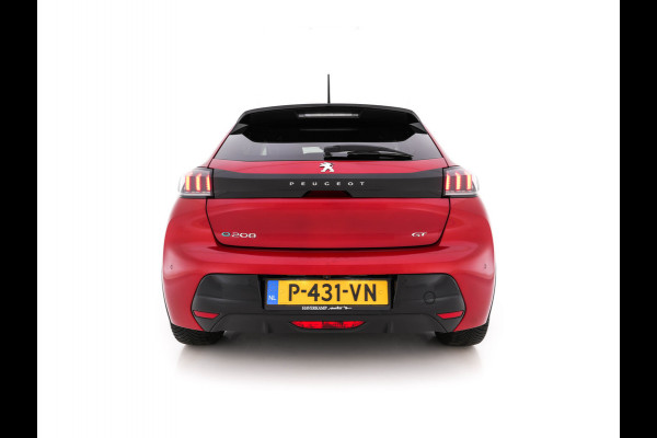 Peugeot e-208 EV GT Pack 50 kWh [ 3-Fase-11kW ] {SOH-88%] (INCL-BTW) *HEATPUMP | FULL-LED | DIGI-COCKPIT | BLINDSPOT | CAMERA | LEATHER-ALCANTARA | AMBIENTLIGHT | NAVI-FULLMAP | LANE-ASSIST | KEYLESS | DAB | CCS-FASTLOADER | HEATED-SPORTSEATS | PRIV