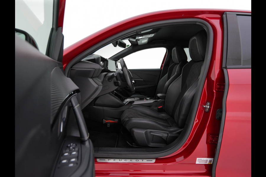 Peugeot e-208 EV GT Pack 50 kWh [ 3-Fase-11kW ] {SOH-88%] (INCL-BTW) *HEATPUMP | FULL-LED | DIGI-COCKPIT | BLINDSPOT | CAMERA | LEATHER-ALCANTARA | AMBIENTLIGHT | NAVI-FULLMAP | LANE-ASSIST | KEYLESS | DAB | CCS-FASTLOADER | HEATED-SPORTSEATS | PRIV