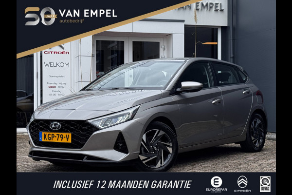 Hyundai i20 1.0 T-GDI Comfort Smart | 100 PK | Camera | Stoel + Stuurverwarming | Climate Control | Navigatie by App