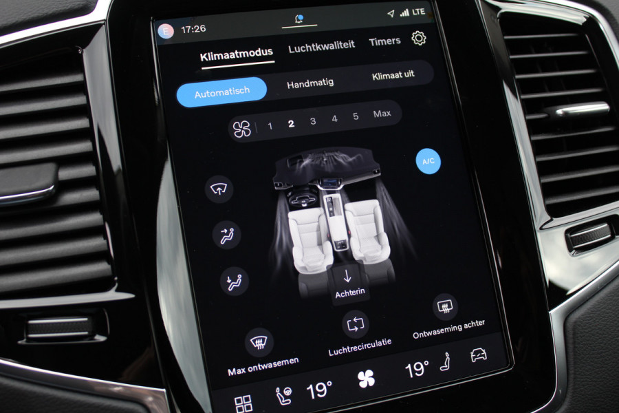 Volvo XC90 2.0 T8 Recharge AWD Plus Bright | Luchtvering | 22" | Panoramadak | Leder | BLIS