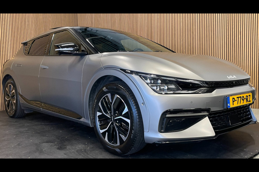 Kia Ev6 GT-Line 77.4 kWh|100% SOH|FULL OPTION|AFN. TREKHAAK|PANO|STOELVERW+VENT|STUURVERW.|360+3D CAMERA|CARPLAY|INCL.BTW|1e EIG.|