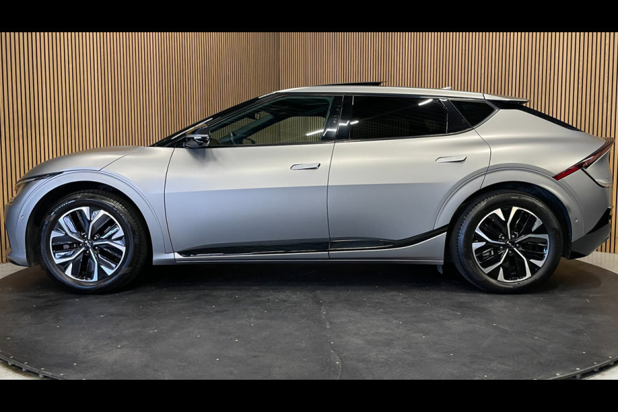 Kia Ev6 GT-Line 77.4 kWh|100% SOH|FULL OPTION|AFN. TREKHAAK|PANO|STOELVERW+VENT|STUURVERW.|360+3D CAMERA|CARPLAY|INCL.BTW|1e EIG.|