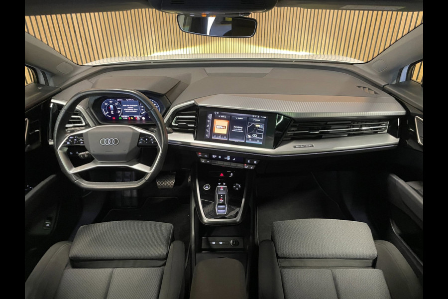 Audi Q4 e-tron 40 Advanced edition 77 kWh|90%SOH|AFN.TREKHAAK|PANO|ACC|CAMERA|CARPLAY|STOELVERW.|NAVIG|NL-AUTO|NAP|1e EIG|IN. BTW|