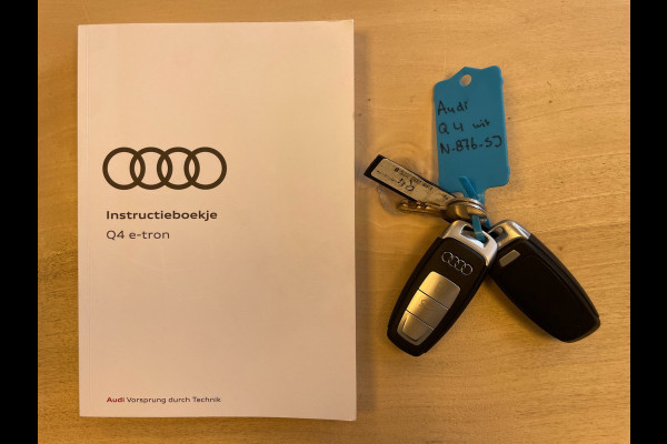 Audi Q4 e-tron 40 Advanced edition 77 kWh|90%SOH|AFN.TREKHAAK|PANO|ACC|CAMERA|CARPLAY|STOELVERW.|NAVIG|NL-AUTO|NAP|1e EIG|IN. BTW|