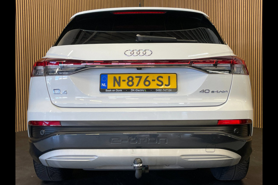 Audi Q4 e-tron 40 Advanced edition 77 kWh|90%SOH|AFN.TREKHAAK|PANO|ACC|CAMERA|CARPLAY|STOELVERW.|NAVIG|NL-AUTO|NAP|1e EIG|IN. BTW|