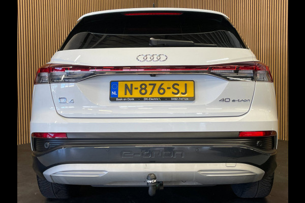 Audi Q4 e-tron 40 Advanced edition 77 kWh|90%SOH|AFN.TREKHAAK|PANO|ACC|CAMERA|CARPLAY|STOELVERW.|NAVIG|NL-AUTO|NAP|1e EIG|IN. BTW|