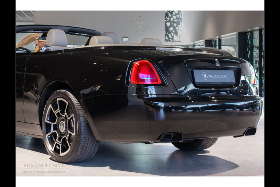 Rolls-Royce Dawn 6.6 V12 Black Badge|Bespoke interior|Carbon|Bespoke audio|HUD|Keyless|20"|Adaptive LED