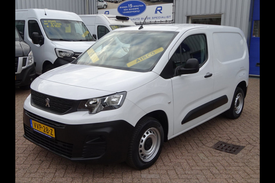 Peugeot Partner 1.5 BlueHDi 100 S&S L1 AIRCO SCHUIFDEUR CRUISE CONTROL GROOT SCHERM