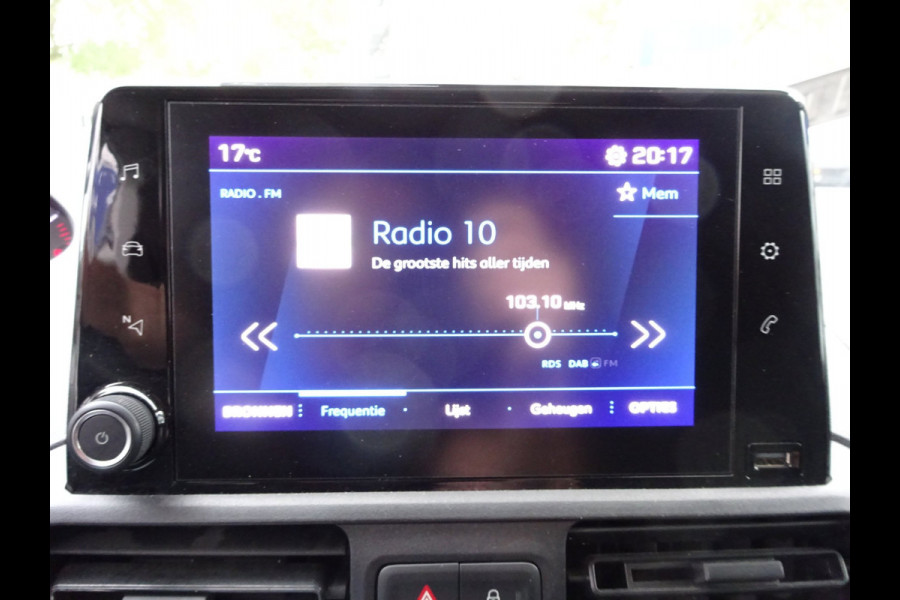 Peugeot Partner 1.5 BlueHDi 100 S&S L1 AIRCO SCHUIFDEUR CRUISE CONTROL GROOT SCHERM