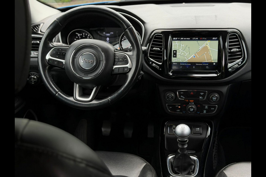 Jeep Compass 1.4 MultiAir Down Town special edition, 1/2 lederen sportinterieur, vele opties, achteruitrijcamera, afn. Trekhaak