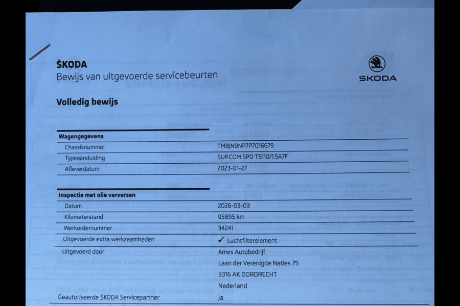 Škoda Superb Combi 1.5 TSI Sportline * Sideassistent * Memory * Trekhaak * Achterbank verwarmd *