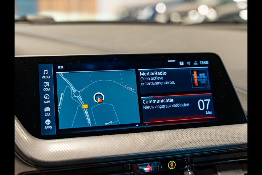BMW 1-serie 118i M Sport High Executive, Apple Carplay, Digi Dash, Voll Led, Navi, Cruise, Amiënte Light, PDC, Volledig Onderhoud