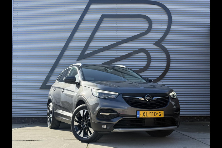 Opel Grandland X 1.2 Turbo Ultimate Navi|Camera|Carplay|Clima|Stoelverw V+A|Cruise|D-riem v.v in 2025|Trekhaak|N.A.P|APK tot 05-2027