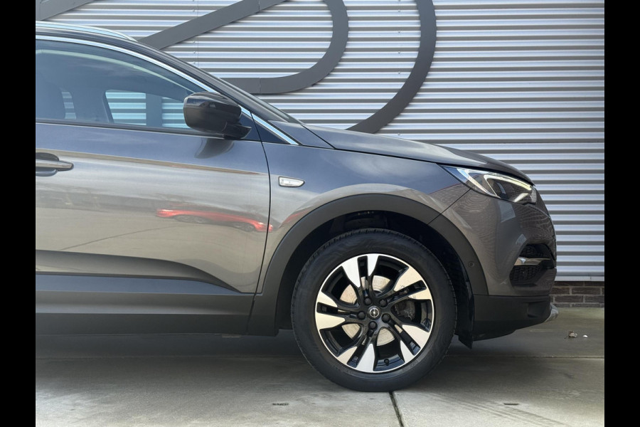 Opel Grandland X 1.2 Turbo Ultimate Navi|Camera|Carplay|Clima|Stoelverw V+A|Cruise|D-riem v.v in 2025|Trekhaak|N.A.P|APK tot 05-2027