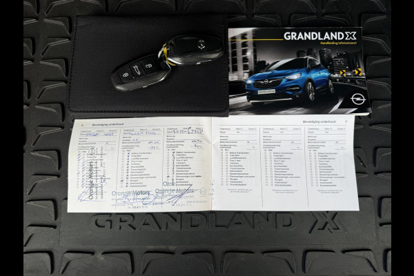 Opel Grandland X 1.2 Turbo Ultimate Navi|Camera|Carplay|Clima|Stoelverw V+A|Cruise|D-riem v.v in 2025|Trekhaak|N.A.P|APK tot 05-2027