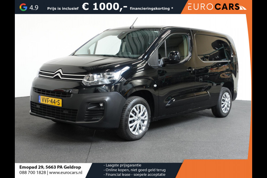 Citroën Berlingo 130PK Automaat L2 Navigatie Apple carplay/ Android Auto Cruise control Trekhaak parkeersensoren 3-Zits Euro6