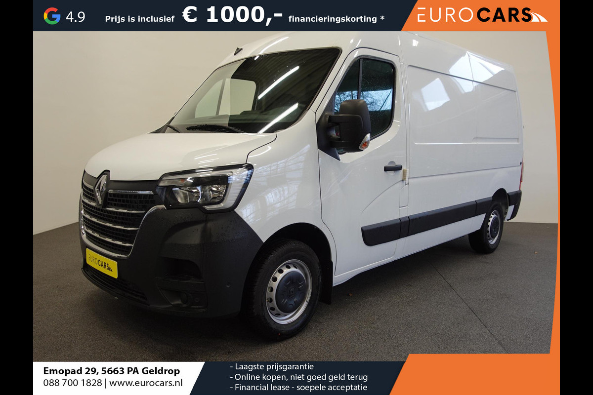 Renault Master T33 2.3 dCi 135PK L2H2 BPM VRIJ! Airco Cruise control Parkeersensoren Navigatie Trekhaak Prijs