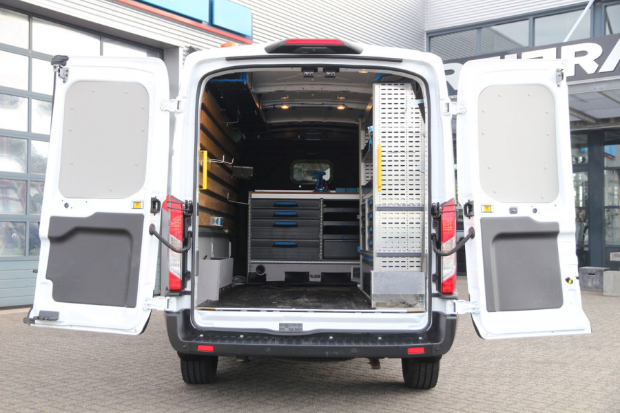 Ford Transit 2.0 TDCI 170PK | Aut. | Werkplaats inrichting | Cruise | Airco..