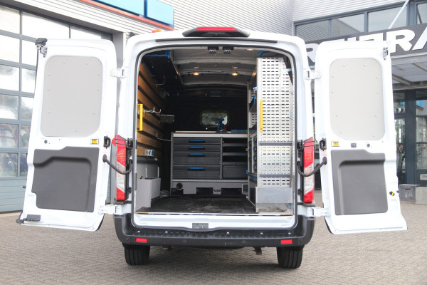 Ford Transit 2.0 TDCI 170PK | Aut. | Werkplaats inrichting | Cruise | Airco..