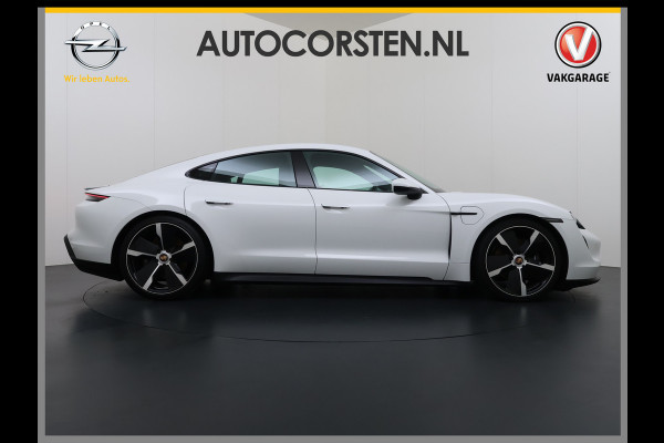 Porsche Taycan Panoramadak Sport chrono pakket Adaptieve luchtvering Bose®-Audio Apple Carplay Android Auto Navi Ecc Camera Pdc Comfortstoelen Stoelverwarming Elek.Achterklep Lmv Led Elek.Stoelen DAB Lane Change Assist ParkAssistent SOH 90% 1e Eigenaar Origineel Nederlandse Auto