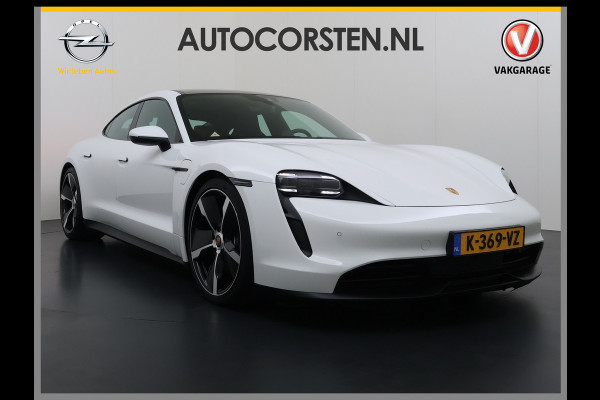 Porsche Taycan Panoramadak Sport chrono pakket Adaptieve luchtvering Bose®-Audio Apple Carplay Android Auto Navi Ecc Camera Pdc Comfortstoelen Stoelverwarming Elek.Achterklep Lmv Led Elek.Stoelen DAB Lane Change Assist ParkAssistent SOH 90% 1e Eigenaar Origineel Nederlandse Auto