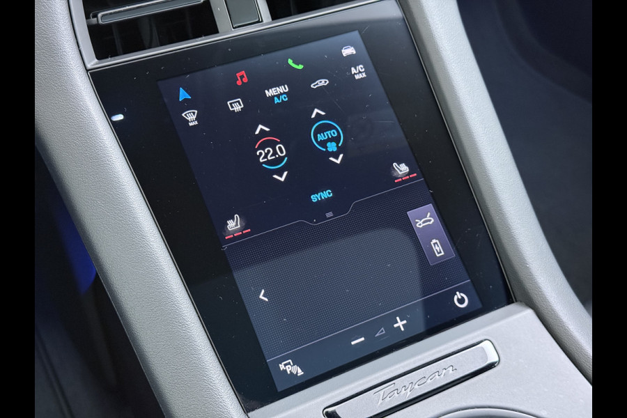 Porsche Taycan Panoramadak Sport chrono pakket Adaptieve luchtvering Bose®-Audio Apple Carplay Android Auto Navi Ecc Camera Pdc Comfortstoelen Stoelverwarming Elek.Achterklep Lmv Led Elek.Stoelen DAB Lane Change Assist ParkAssistent SOH 90% 1e Eigenaar Origineel Nederlandse Auto