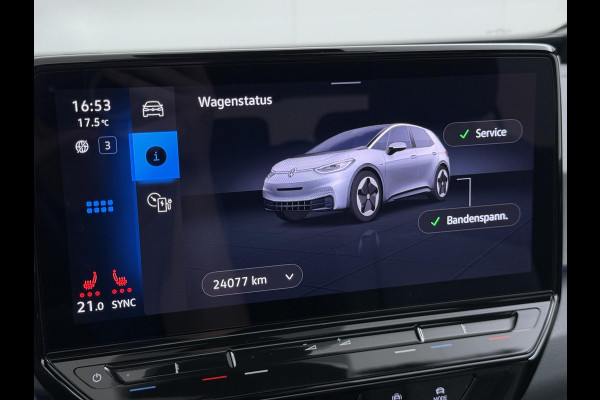Volkswagen ID.3 Pro Edition 58 kWh 92% SOH | MEGA COMPLEET! | 24.000KM! |ADAPTIVE CRUISE + TRAVEL ASSIST| STOELVERWARMING | PANORAMADAK | 360 CAMERA | DODE HOEK SENSOR DEALER ONDERHOUDEN|