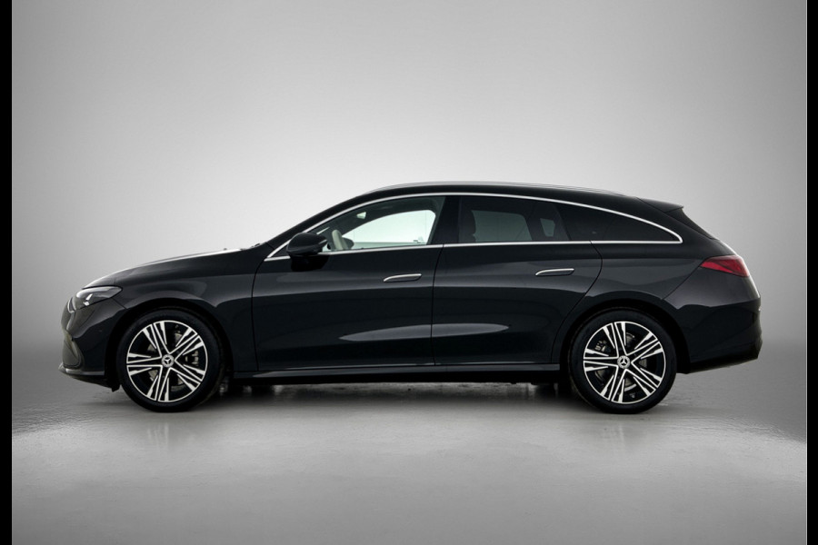 Mercedes-Benz CLA-Klasse Shooting Brake 250+ Business Solution Luxury 85 kWh | Premium Pakket | Winterpakket | Warmtewerend, donkergetint glas | Massagefunctie | Sierdelen in bruin eikenhout met aluminium lijnen | Vast panoramadak |