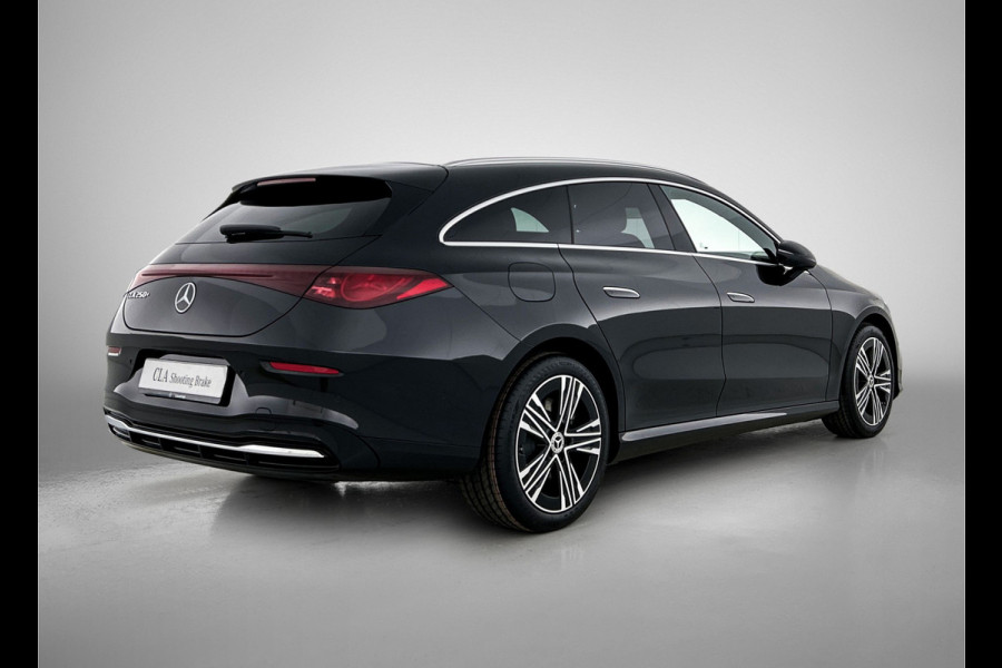 Mercedes-Benz CLA-Klasse Shooting Brake 250+ Business Solution Luxury 85 kWh | Premium Pakket | Winterpakket | Warmtewerend, donkergetint glas | Massagefunctie | Sierdelen in bruin eikenhout met aluminium lijnen | Vast panoramadak |