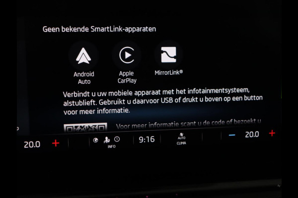 Škoda Octavia 1.0 e-TSI Sport | Adaptive cruise | Carplay | Side Assist | Sportstoelen | Stuurverwarming | Trekhaak | Navigatie | Parkeerhulp | Full LED | 18'' | Digital Cockpit | Climate control | Bluetooth