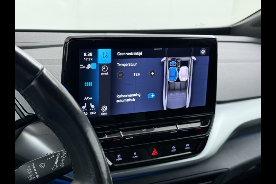 Volkswagen ID.4 Pro 82kWh SOH 92% Warmtepomp Adap.Cruise Navi Ecc Apple Carplay Android Auto Stoelverwarming Lmv Led Isofix Voorruitverwarming Bluetooth Rijstrooksensor WiFi 1e Eigenaar Origineel Nederlandse Auto