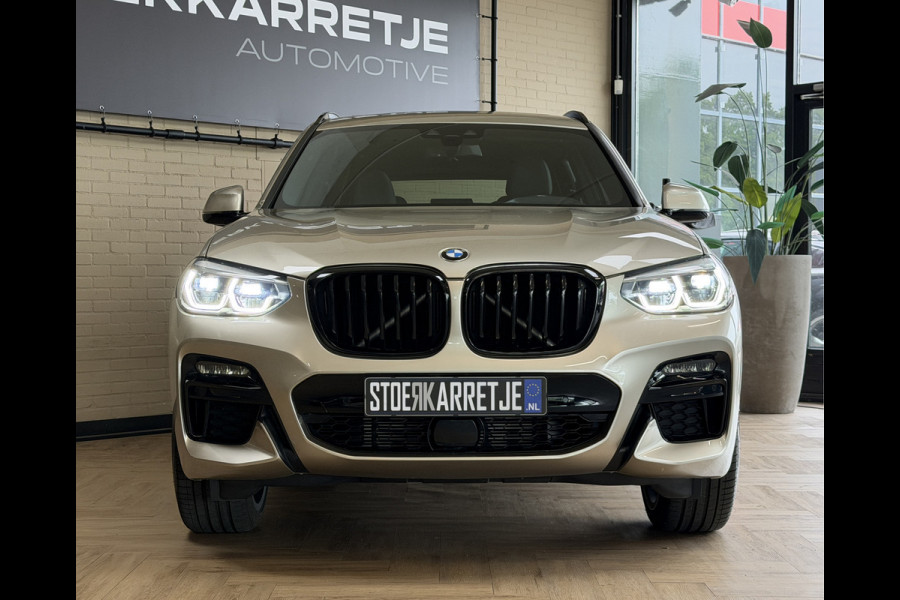 BMW X3 M40i xDrive High Executive M Sport Groot Navi | H&K | Pano | 21" | LED | HUD | Camera |