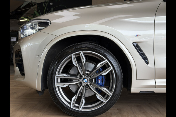 BMW X3 M40i xDrive High Executive M Sport Groot Navi | H&K | Pano | 21" | LED | HUD | Camera |