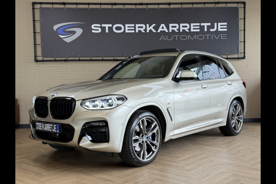 BMW X3 M40i xDrive High Executive M Sport Groot Navi | H&K | Pano | 21" | LED | HUD | Camera |