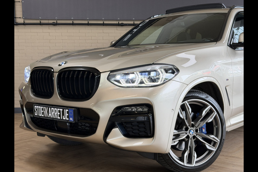 BMW X3 M40i xDrive High Executive M Sport Groot Navi | H&K | Pano | 21" | LED | HUD | Camera |