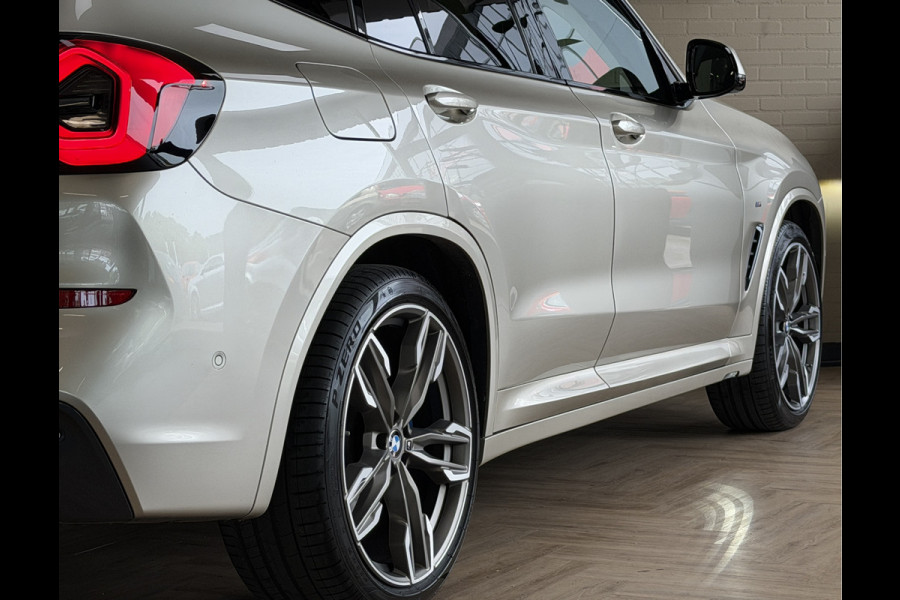 BMW X3 M40i xDrive High Executive M Sport Groot Navi | H&K | Pano | 21" | LED | HUD | Camera |