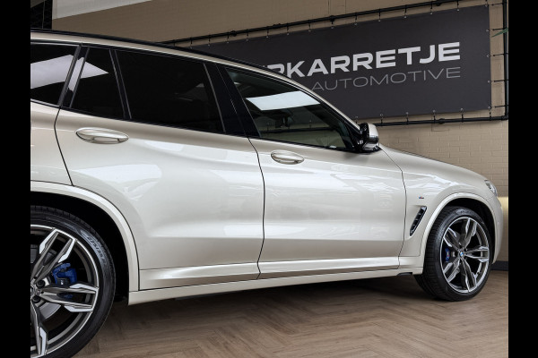 BMW X3 M40i xDrive High Executive M Sport Groot Navi | H&K | Pano | 21" | LED | HUD | Camera |