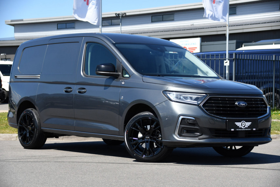 Ford Transit Connect 2.0 EcoBlue L2 Limited PB Edition Full options! Camera, Cruise, Virtual,  Carplay, 122pk, Automaat, Leder, Stuurverwarming, Trekhaak, Uniek!